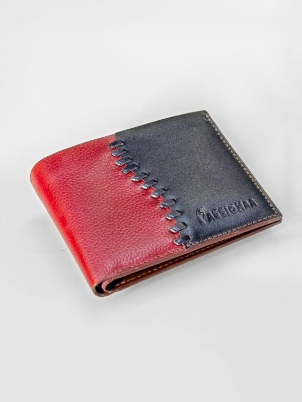Luxury short wallet -  Red wine G5 pattern With Flip